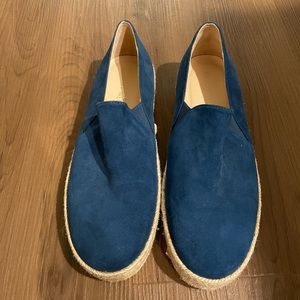 Stuart Weitzman Blue Nugal Espadrilles in size 7.5